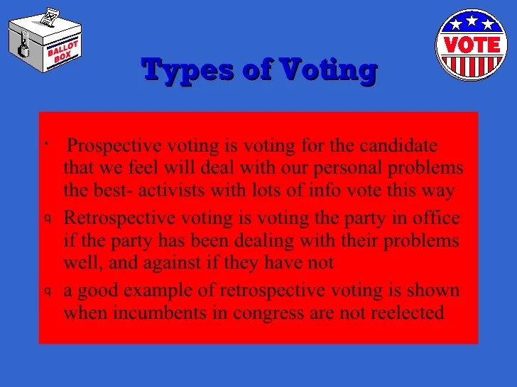 Democracy struggle voting retrospective