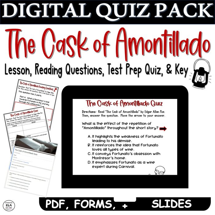 The cask of amontillado test